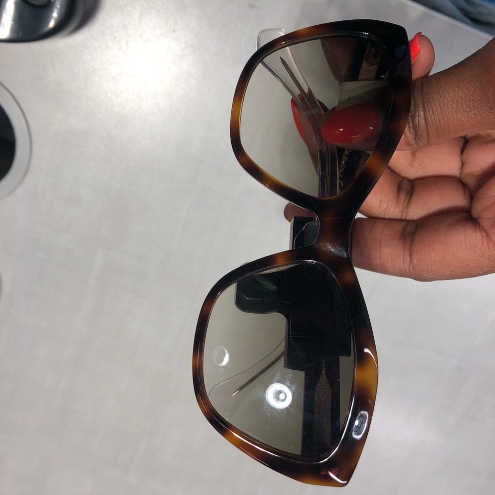 Dark brown sunglasses